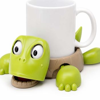 Obrázek z Vtipný podtácek želva, mechanický efekt 