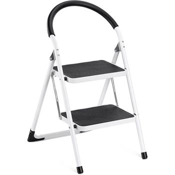 Obrázek Skládací kovové schůdky 2 stupně 83 cm