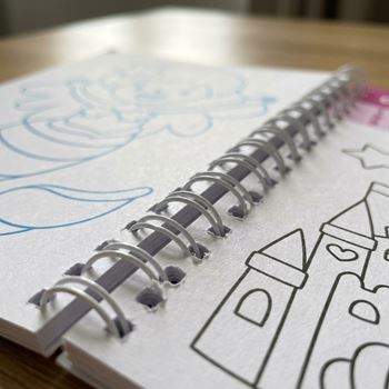 Obrázek z Kreativní sešit třpytivé omalovánky  - princezna 