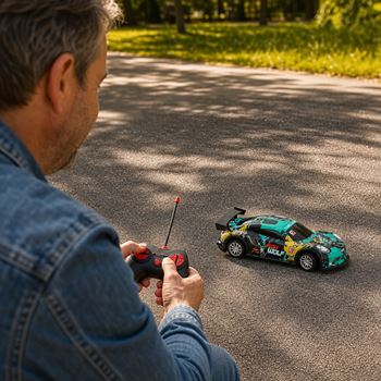 Obrázek z Svítící RC driftovací autíčko na ovládání 