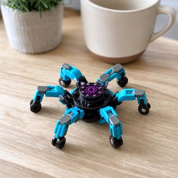 Obrázek z Fidget spinner robot/pavouk 2v1 