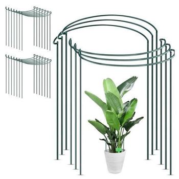 Obrázek 2 ks Kovové podpěry rostlin - 35 cm