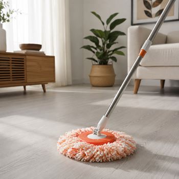 Obrázek Prachový mop s otočnou hlavicí o 360°