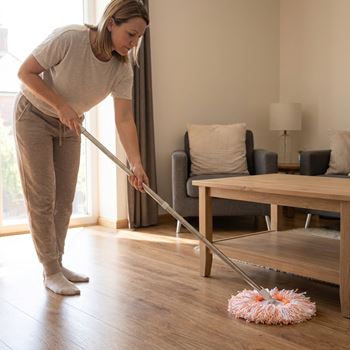 Obrázek Prachový mop s otočnou hlavicí o 360°