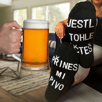 Obrázek Ponožky - Přines mi pivo