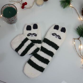 Obrázek Teplé ponožky v dárkové krabičce - panda