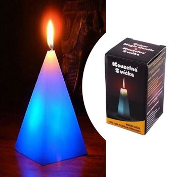 Obrázek z Kouzelná svíčka - čtyřstěnná pyramida 
