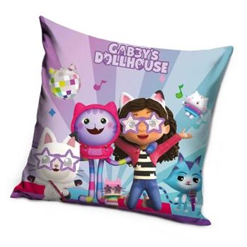 Obrázek Povlak Gábinin Kouzelný Domek Rozjezdy pro hvězdy 40x40 cm